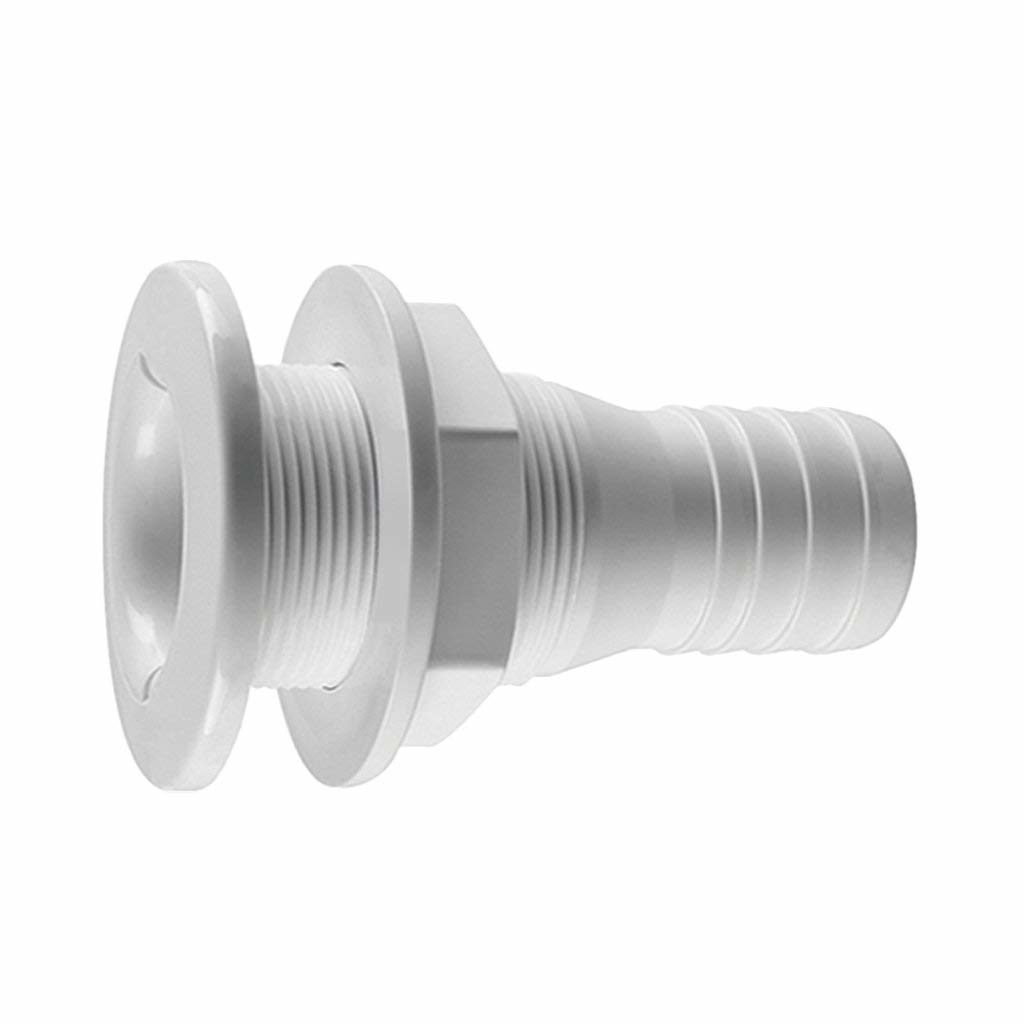 Nylon Thru Hull Fitting White - Image 5
