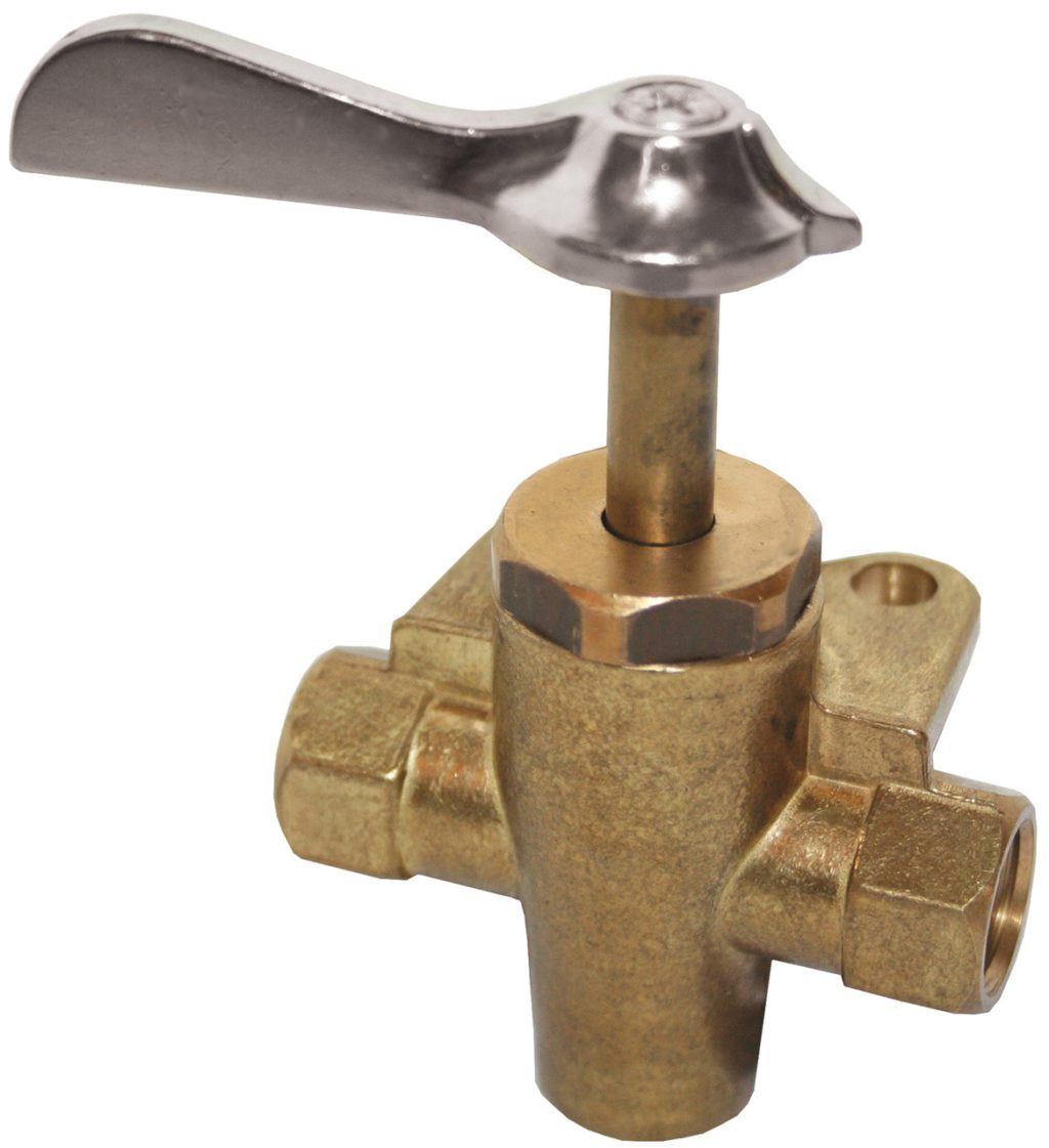 3 Way Fuel Brass Ball Valve - Image 2