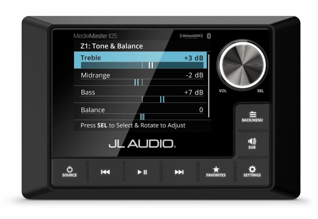JL - MM105 Weatherproof Source Unit with Full-Color LCD Display