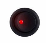 Rocker Switch With Panel Red