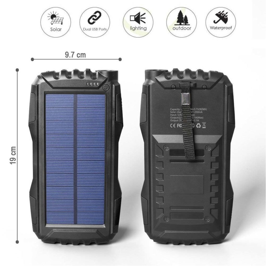 Solar Power Bank 20000MAH - Image 4