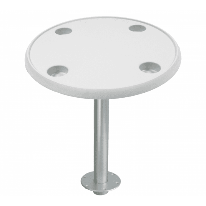 Round Table Stowable Removable Fixed 27