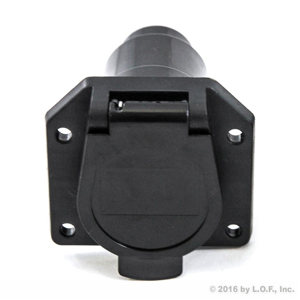 RV 7 Blade Female Socket Light Plug Connector - Image 2
