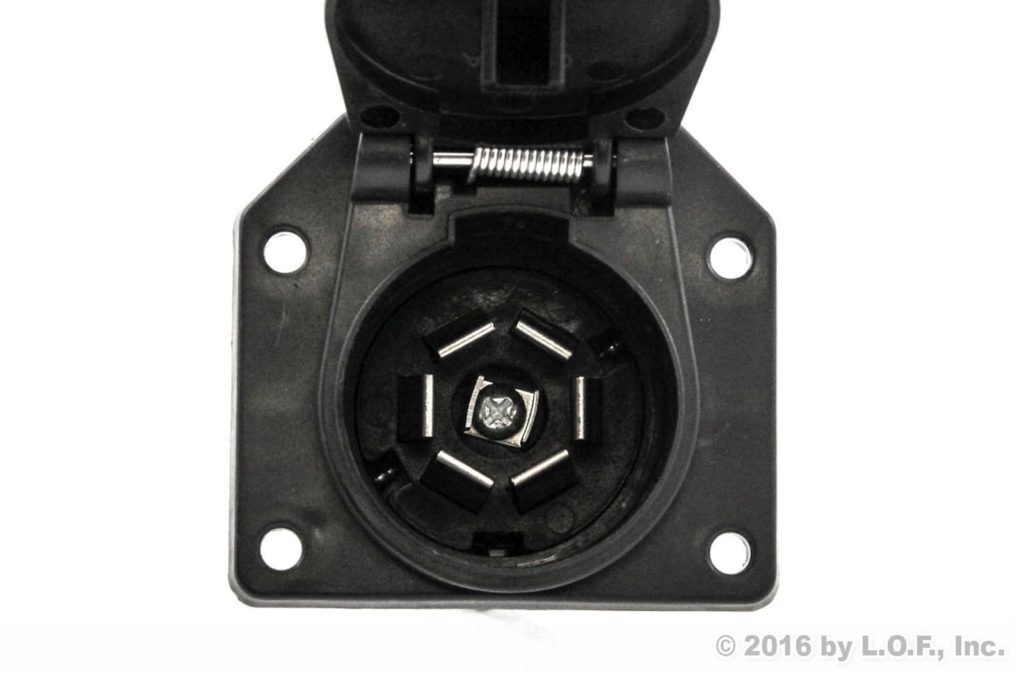 RV 7 Blade Female Socket Light Plug Connector - Image 5