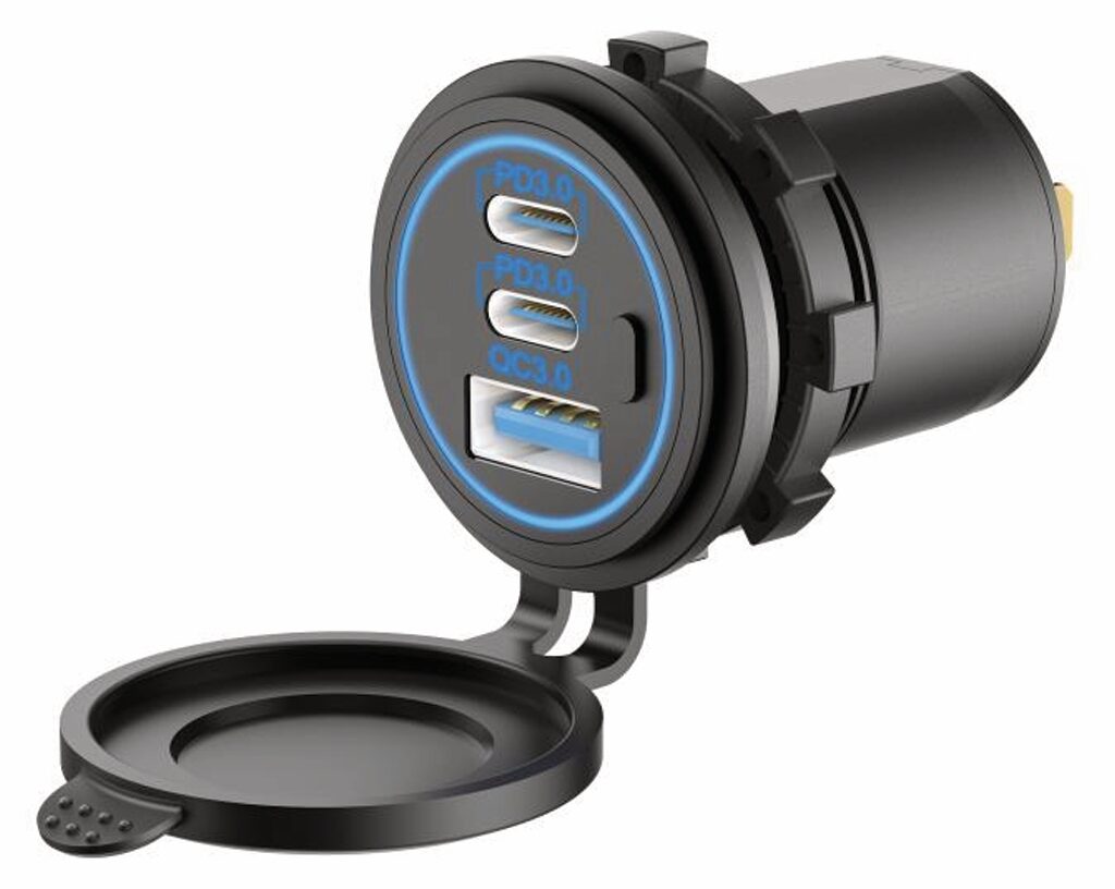 USB CHARGER WATERPROOF IP65